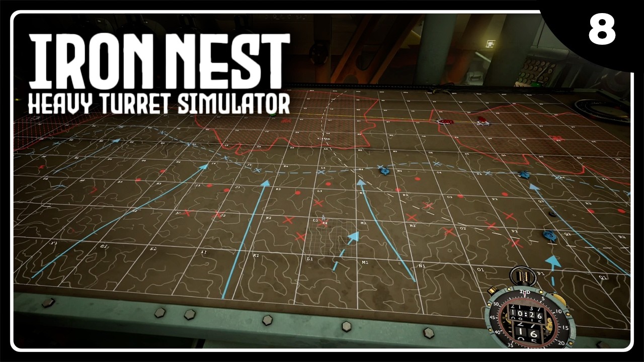 IN #8 | LA MISIÓN MÁS COMPLICADA | IRON NEST: HEAVY TURRET SIMULATOR Gameplay Español