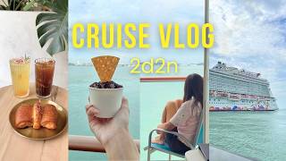 2D2N Genting Dream Cruise Singapore to Melaka 🌊 relaxing travel vlog