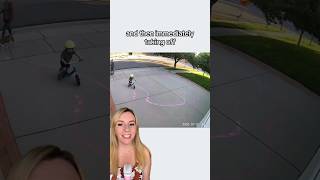 Man draws chalk racetrack for boy who kept playing in his driveway #shorts