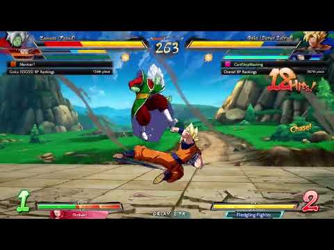 SSJ Goku Corner to Corner Optimal Beam Rejump route | Real Match Example [DBFZ v1.31]