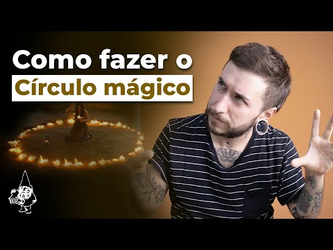 COMO FAZER UM CÍRCULO MÁGICO