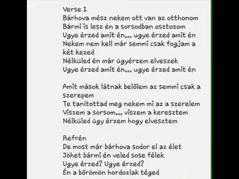 Kasza Tibi feat. Opitz Barbi DALSZÖVEG Börömön hordozlak