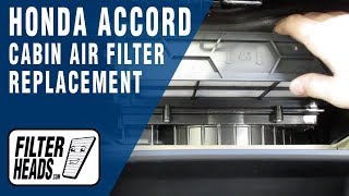 Honda Accord Cabin Air Filter Location Filterlocation Com
