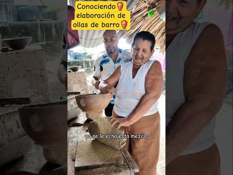 Conociendo (parte # 1) elaboración de tradicionales ollas de barro #culture #traditional
