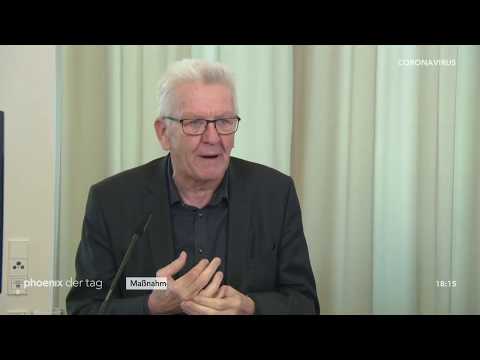 Winfried Kretschmann zu den Einschränkungen im Rahmen der Corona-Krise am 24.03.20