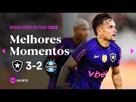 CHUVA DE GOLS E EMOÇÃO NO NILTÃO! BOTAFOGO 3X2 GRÊMIO | MELHORES MOMENTOS | BRASILEIRÃO BETANO