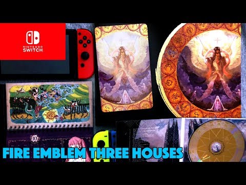 Fire Emblem: Three Houses Seasons of Warfare Edition Nintendo Switch Unboxing and Let’s Play Review