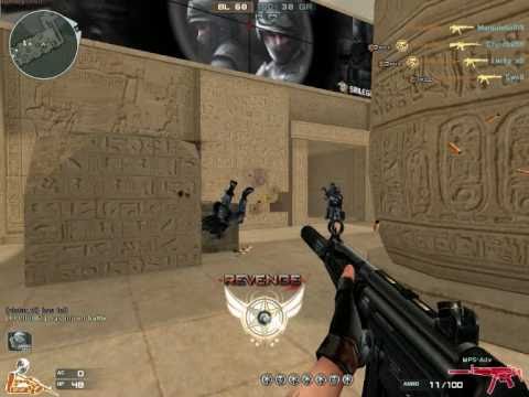 Crossfire Gameplay with MP5-ADV and Combat Axe