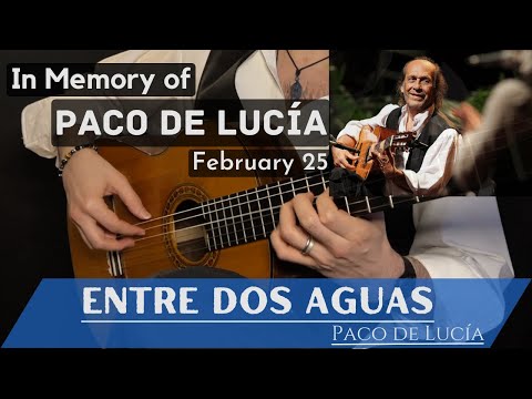 Luciano - ENTRE DOS AGUAS (Rumba) - Paco de Lucía (Cover)