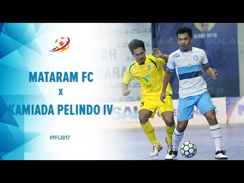 Mataram FC NTB (4) vs (1) Kamiada Pelindo IV - Highlight Pro Futsal League 2017