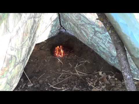 John coyote - snake hole pit shelter