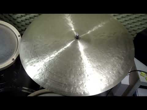 22 SB OSC NP Ride, 2458g  - Handcrafted cymbals by Craig Lauritsen