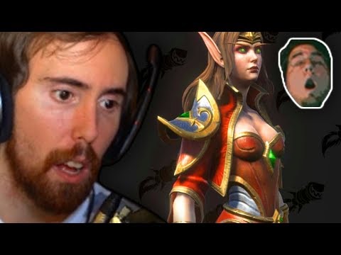 Asmongold Looks at More Warcraft 3 Models On Stream