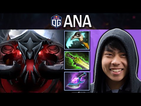 OG.ANA SMURF SHADOW FIEND WITH EPIC MAGIC BUILD - DOTA 2 7.30 GAMEPLAY