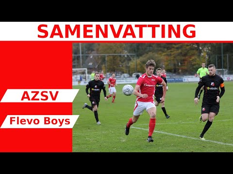 Samenvatting AZSV vs Flevo Boys (06-11-2021)