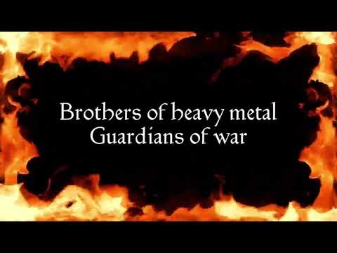 Я співаю пісню Brothers of Metal Fire Blood and Steel...