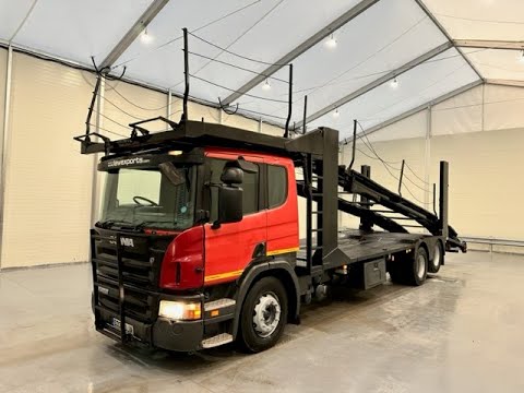 S333 JJA  -Scania P270 10 Tyre Rear Lift Car Transporter | Law Truck Centre UK