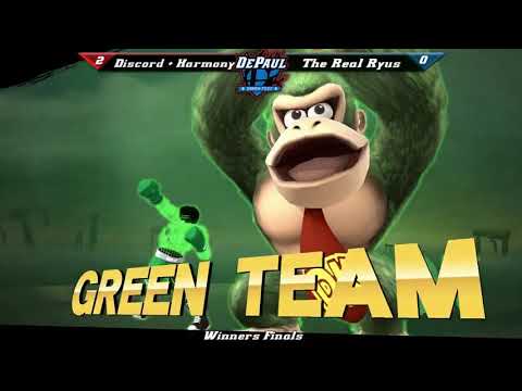 Smashfest #18 SSB4 Doubles Winners Finals - Discord + Harmony vs The Real Ryus