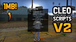 [1MB] Install CLEO Scripts V2 Mod For GTA San Andreas Android | Modding Master