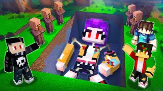 We Found a BURIED KPOP DEMON HUNTER in Minecraft!