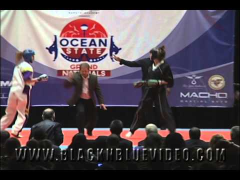 Raelynn Perkins vs Robyn LeBuffe Overall 2014 Ocean State Grand National Karate Tournament