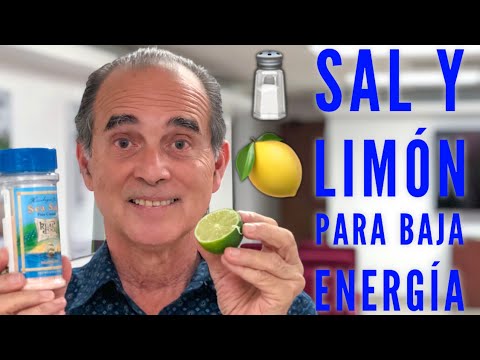 Sal y limón para baja energía