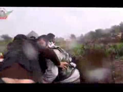 تقدم وانتشار مقاتلي لواء التوحيد أثناء اقتحام نقاط قوات النظام ضمن مجريات معركة السيطرة على مدرسة المشاة في ريف حلب