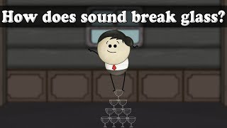 Resonance - How does sound break glass aumsum kids science education children