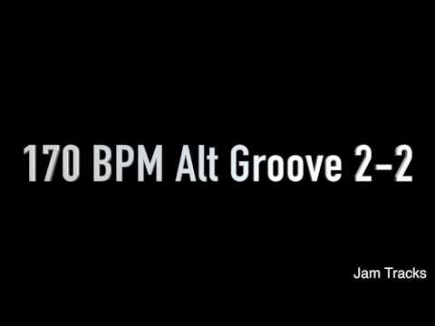 170 BPM Alt Groove 2-2 - Jam Tracks (Drums Only)