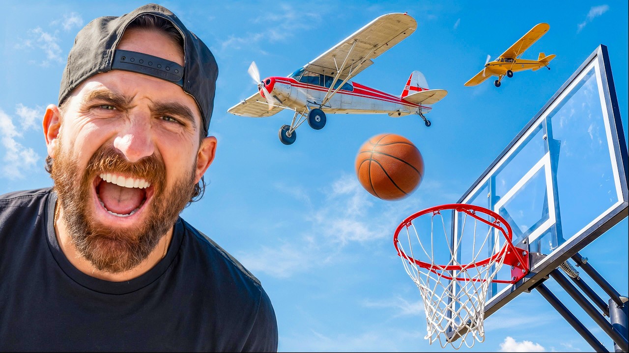 First to Make the Plane Shot Wins!