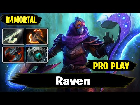 Anti Mage 7.27d Pro Gameplay by Raven IMMORTAL Rank Dota 2