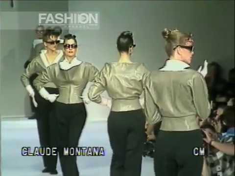 "Claude Montana" Spring Summer 1988 Paris pret a porter women by Canale Moda