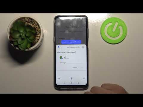 How to Send Messages via Google Assistant in TCL 20 5G? Google Assistant Features