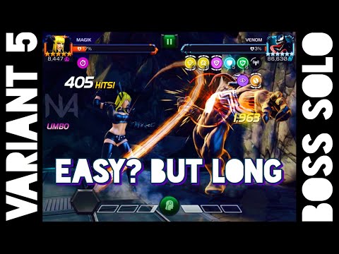 Magik Solos Variant 5 (Blood and Venom) Venom Boss