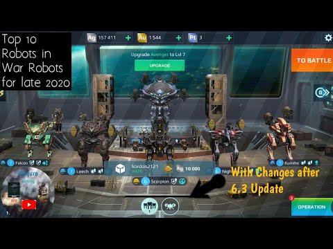 War Robots Indonesia | Update 6.3 Overview + Top 10 Robots update 2020