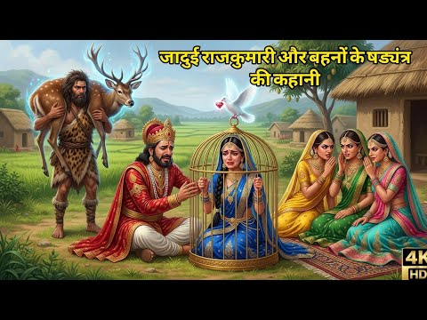 जादुई राजकुमारी और बहनों के षड्यंत्र की हिन्दी कहानी | #moralstoryhindi 