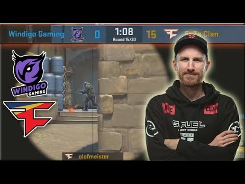 Olofmeister 1 VS 3 Clutch! 16 - 0? FaZe Highlights VS Windigo