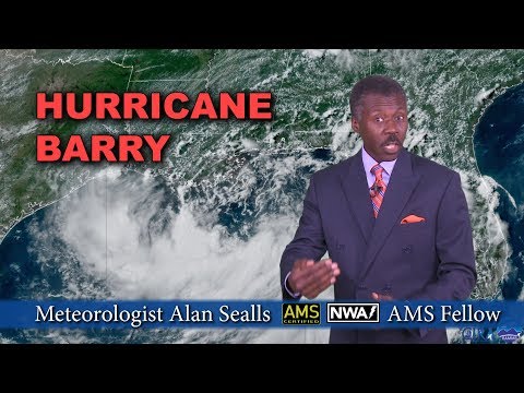 Hurricane Barry 2019- A Lopsided Life