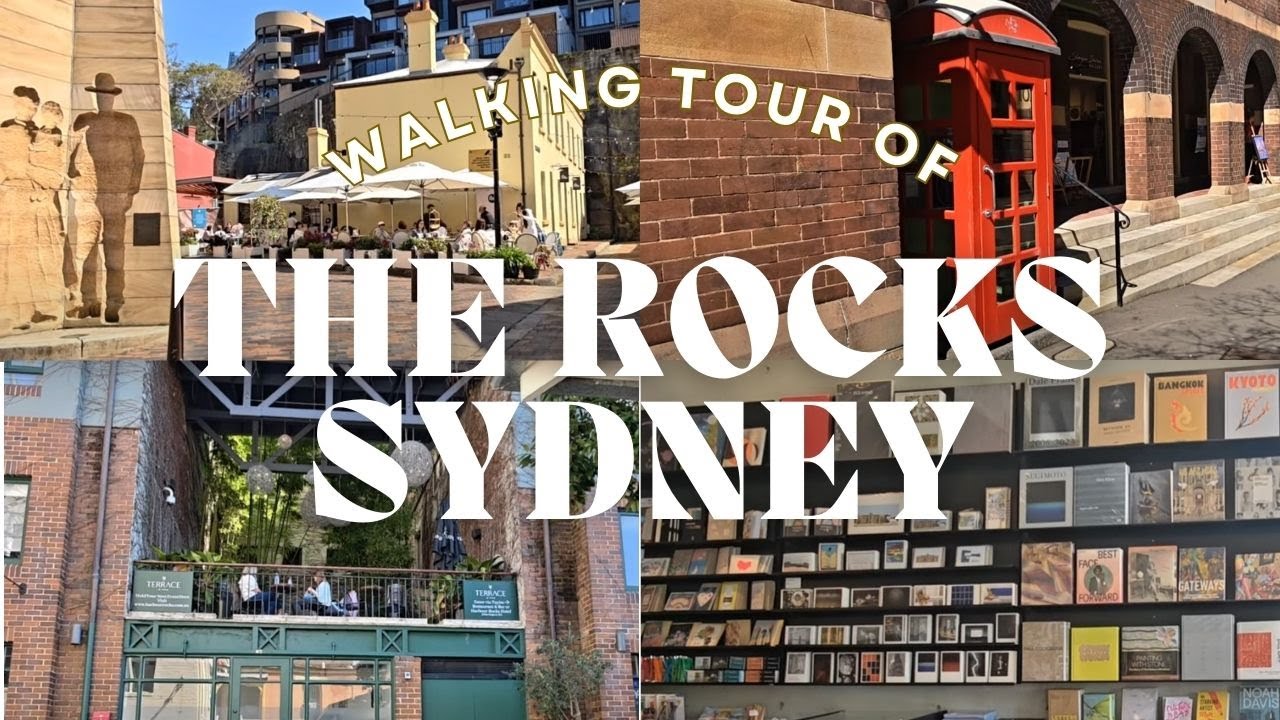 Embark on a walking tour around The Rocks.