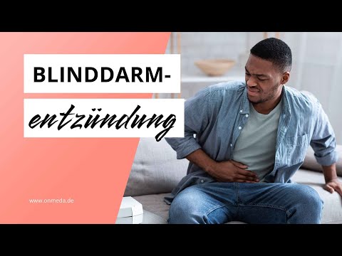 Blinddarmentzündung: Welche Symptome möglich sind