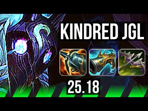 KINDRED vs HECARIM (JGL) | Legendary, 13/2/3 | KR Master | 25.18