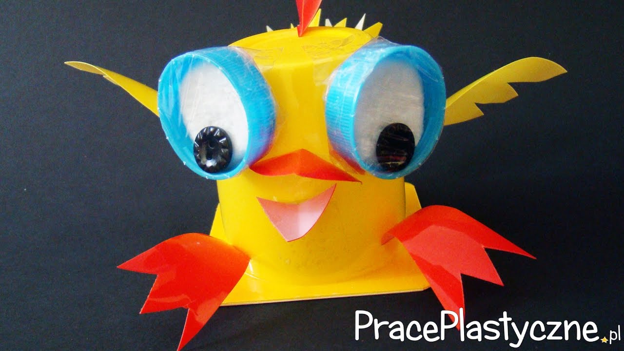 Jak zrobić kurczaka z kubków po Danonkach?