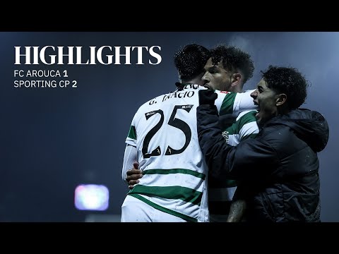 Resumo | Liga Portugal: FC Arouca 1-2 Sporting CP