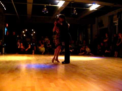 Eric Lindgren & Rebecca Rorick Smith at the opening of Tangoloft NYC 1 of 2