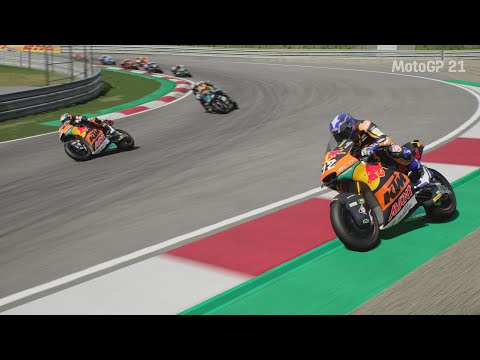 MotoGP 21 Career Mode Part 17 - Rivals Collide!!!