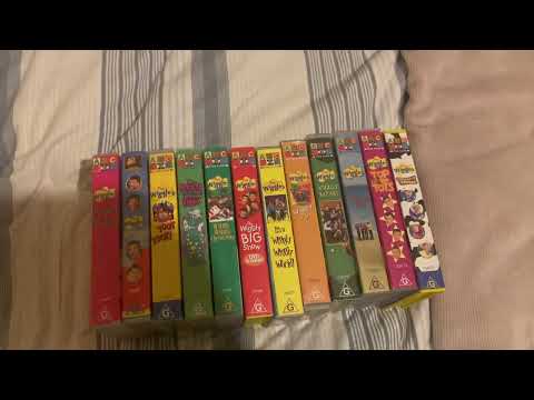 My Greg Era Wiggles VHS Collection