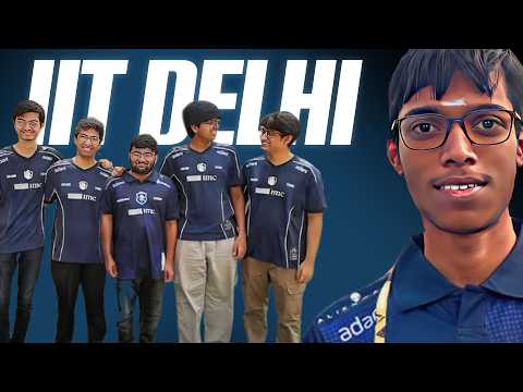IIT Delhi vs Pragg | Insane Handicap Match 1 min vs 5 minutes @IIT Delhi @IMC Trading