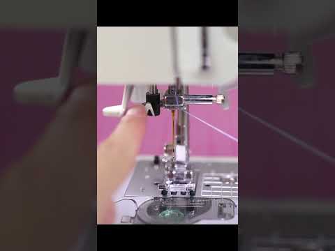 Sewing Machine 🧵 Auto Needle Threader feature #sewing