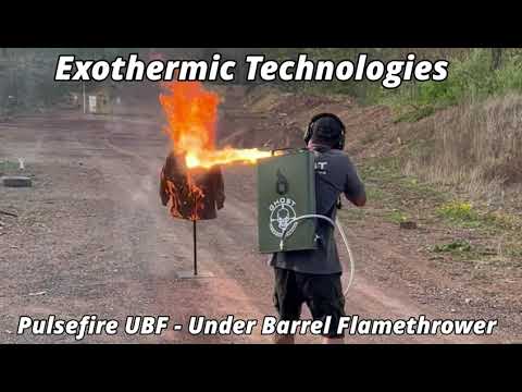 Pulsefire UBF Flamethrower Full Review Rifle Mounted