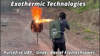 Pulsefire UBF Flamethrower Full Review Rifle Mounted